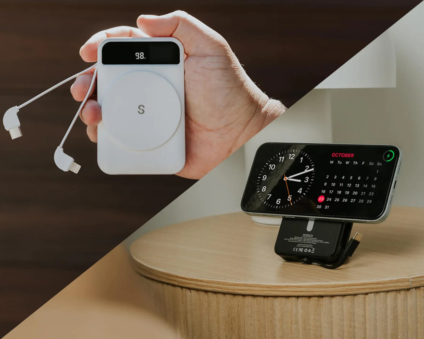 7 Device Charging Station: Wireless, USB, Power Bank